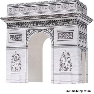9551 arc de triomphe france mini version canon iz bumagi razvertka shablon papercraft skachat besplatno mir bumazhnogo modelirovanija 89d9ab2.jpg