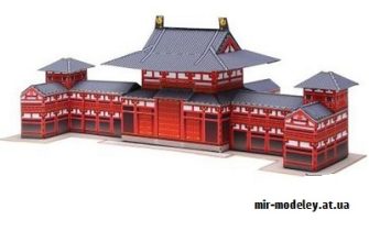 9553 byodoin phoenix hall japan mini version canon iz bumagi razvertka shablon papercraft skachat besplatno mir bumazhnogo modelirovanija 506f1f5.jpg