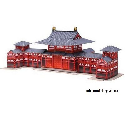 9553 byodoin phoenix hall japan mini version canon iz bumagi razvertka shablon papercraft skachat besplatno mir bumazhnogo modelirovanija 506f1f5.jpg