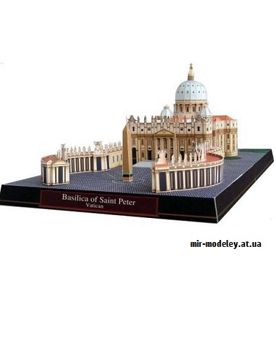 №9557 - Cologne Cathedral, Germany Mini Version (Canon) из бумаги — развертка (шаблон) papercraft скачать бесплатно | Мир бумажного моделирования