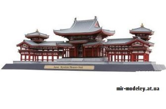 9565 byodoin phoenix hall japan canon iz bumagi razvertka shablon papercraft skachat besplatno mir bumazhnogo modelirovanija 6696f67.jpg