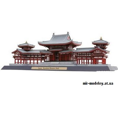 9565 byodoin phoenix hall japan canon iz bumagi razvertka shablon papercraft skachat besplatno mir bumazhnogo modelirovanija 6696f67.jpg