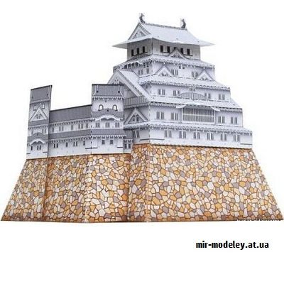 9661 himeji castle japan mini version canon iz bumagi razvertka shablon papercraft skachat besplatno mir bumazhnogo modelirovanija d54368a.jpg