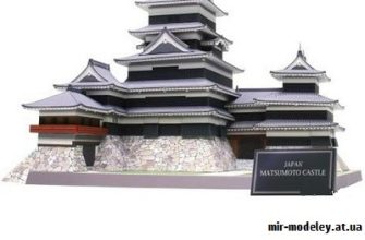 9686 matsumoto castle japan canon iz bumagi razvertka shablon papercraft skachat besplatno mir bumazhnogo modelirovanija df9980a.jpg