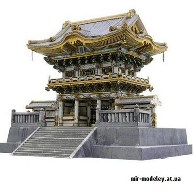 9708 nikko toshogu shrine yomeimon japan canon iz bumagi razvertka shablon papercraft skachat besplatno mir bumazhnogo modelirovanija 6a7f0db.jpg