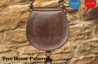 small saddle bag with horseshoe by tree house patterns 74dbdc3.webp