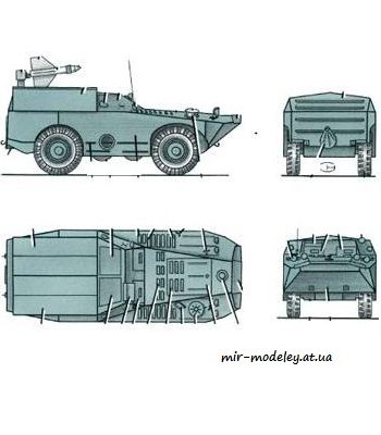 1221 ptura levsha 2003 02 iz bumagi razvertka shablon papercraft skachat besplatno mir bumazhnogo modelirovanija 586510c.jpg