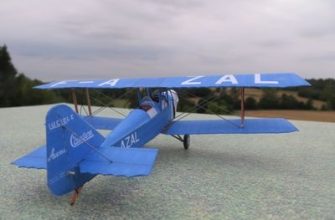 1675 sportivnyj uchebno trenirovochnyj samolet caudron type c272 luciole criquet iz bumagi razvertka shablon papercraft skachat besplatno mir bum 74535fa.jpg