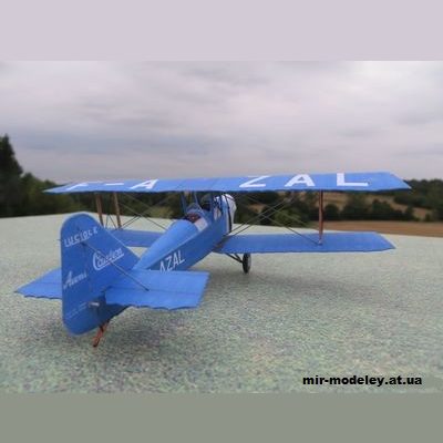 1675 sportivnyj uchebno trenirovochnyj samolet caudron type c272 luciole criquet iz bumagi razvertka shablon papercraft skachat besplatno mir bum 74535fa.jpg
