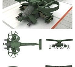 1797 at 99 scorpion gunship peri paperhobby iz bumagi razvertka shablon papercraft skachat besplatno mir bumazhnogo modelirovanija 4c74782.jpg