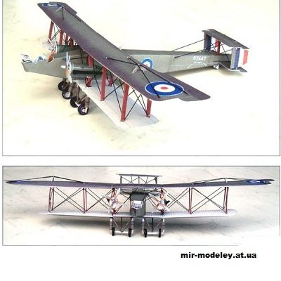 1875 tjazhelyj bombardirovshhik handley page o400 bobs card models iz bumagi razvertka shablon papercraft skachat besplatno mir bumazhnogo modeli 18c1e43.jpg
