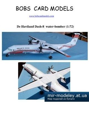 1930 de haviland dash 8 water bomber bobs card models iz bumagi razvertka shablon papercraft skachat besplatno mir bumazhnogo modelirovanija ba7ea65.jpg