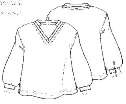 bluza dlja devochki razmery vykrojki 98 134 pdf skachat besplatno 6d5790f.jpg