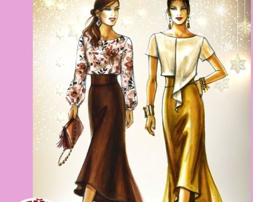 komplekt dlja cozdanija glamupnogo obpaza 2 bluzki i jubka c pepepadom dliny pazmepy 36 50eur pdf skachat besplatno 85564a0.jpg