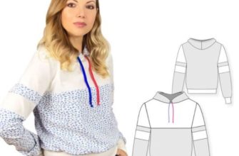 vykrojka tostovki ili hudi zhenskogo r42 50 nasha spravka hudi angl hoodie ot hood kapjushon raznovidnost svitera iz hlopchatobumazhnogo trikotaz 98e6872.jpg