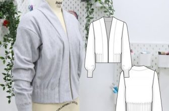 vykrojka trikotazhnogo kardigana zhenskogo r 0 30ukrukava i pojas zashhipy podrobnye foto v istochnike vykrojka idet s pripuskami na shvy vse pri a652157.jpg