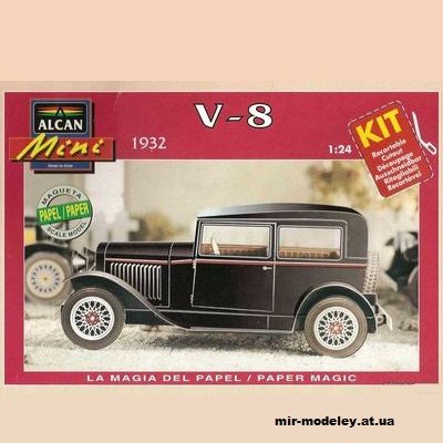 2087 legkovoj avtomobil ford v8 alcan iz bumagi razvertka shablon papercraft skachat besplatno mir bumazhnogo modelirovanija 4d50612.jpg