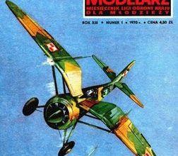3585 samolot mysliwski pzl p11c maly modelarz 1970 01 iz bumagi razvertka shablon papercraft skachat besplatno mir bumazhnogo modelirovanija 285a78d.jpg