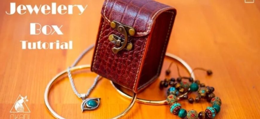 vykrojka kozhanaja mini shkatulka dlja dragocennostej mini jewellery box e8d5793.jpg