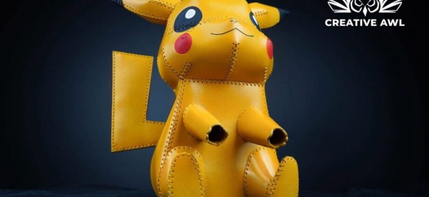 vykrojka kozhanoj igrushki pokemona pikachu 167c47a.jpg