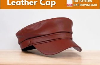 vykrojka kozhanoj kepki leather cap fec4387.jpg