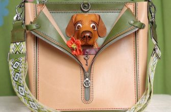 vykrojka kozhanoj sumki s golovoj psa ot leather pattern ts 89dd78c.jpg