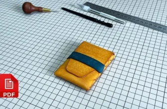 vykrojka kozhanyj besshovnyj koshelek kardholder ot talakh leather sraft 8b456f9.webp