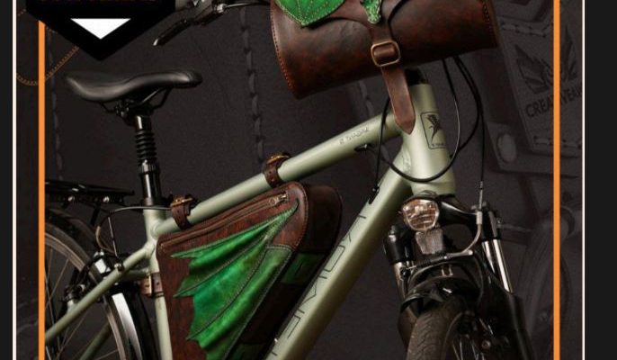 vykrojka nabor kozhanyh sumok na velosiped s drakonom 826a75e.jpg