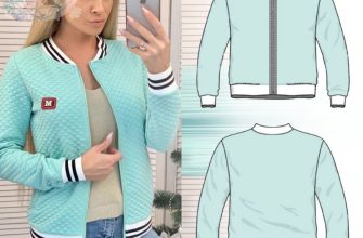 vykrojka zhenskoj ljogkoj kurti bombera 7b7f011.jpg